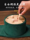 Bamboo portable smokeless moxibustion box