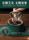 Bamboo portable smokeless moxibustion box